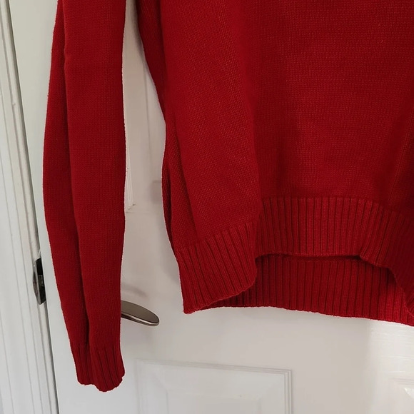 Chaps Red Knit Sweater - Picture 6 of 12